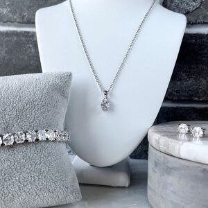 Park Lane Octavia Silver Necklace, Bracelet & Earring Set | Sold Out Online